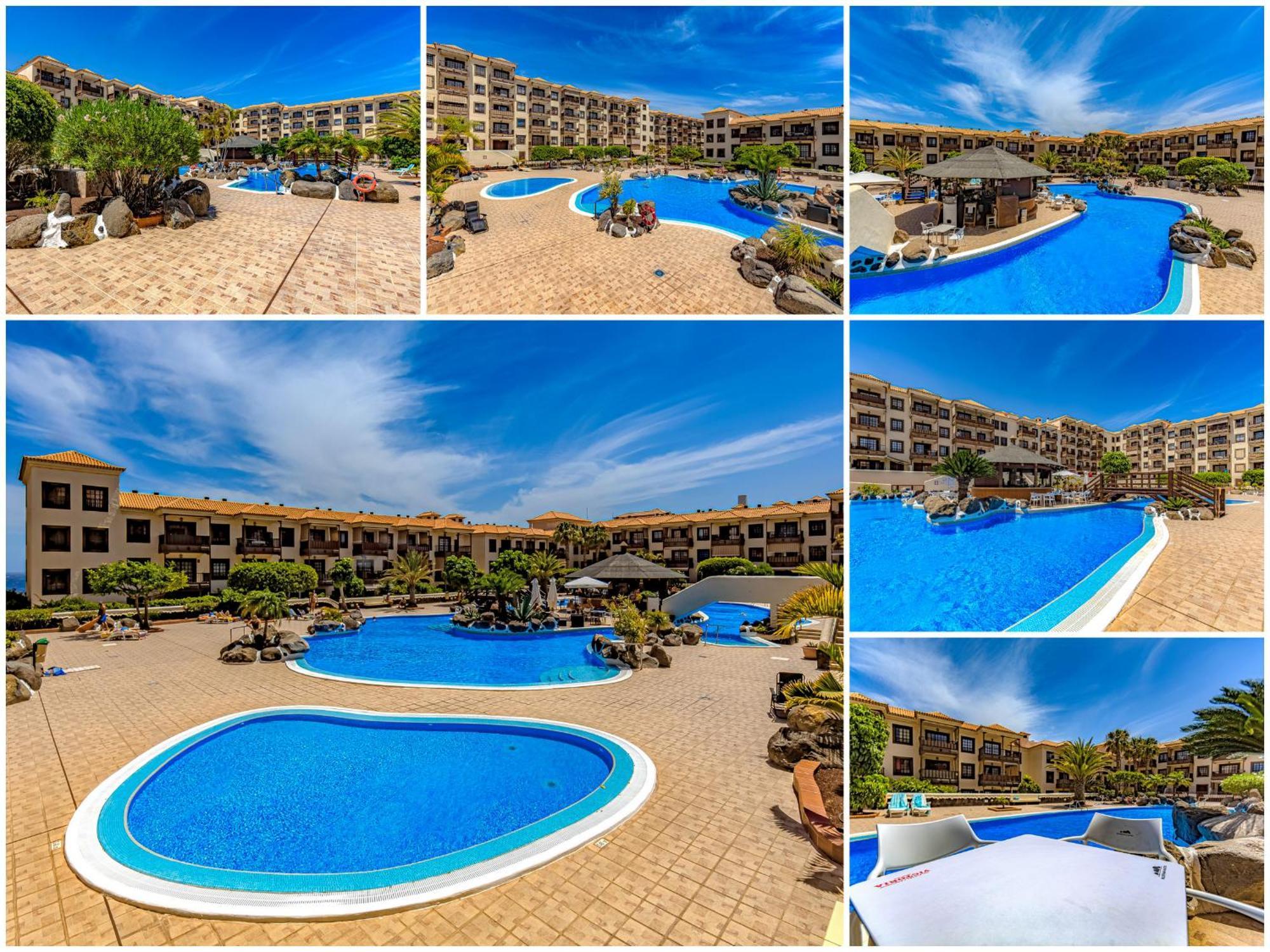 Atlantis 3 One Bedroom, Sea Front, In Complex With Pool Costa Del Silencio Esterno foto